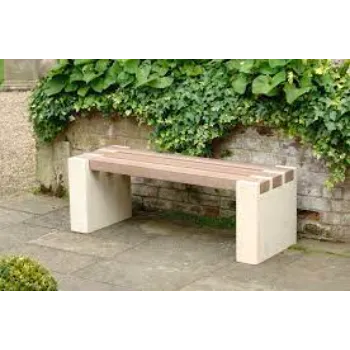 Stone Garden Bench